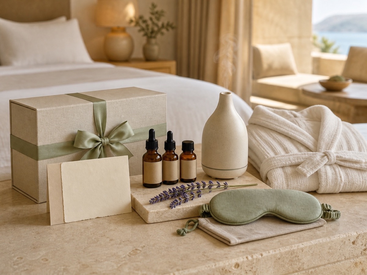 Wellness hotel aromatherapy gift